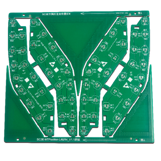 Car taillight circuit board